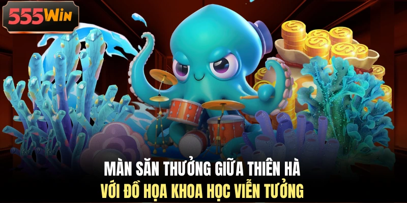 Màn săn thưởng giữa thiên hà với đồ họa khoa học viễn tưởng